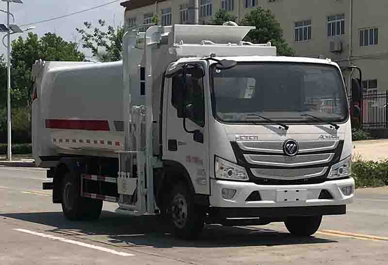 福田奧鈴國(guó)六兩用餐廚垃圾車(chē)