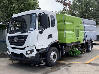 國六東風天錦16方掃路車